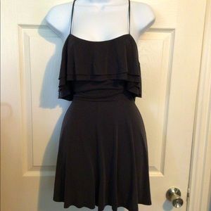 Charcoal grey romper (urban outfitters)